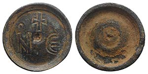 Byzantine Æ Ounce Round Commercial Weight, ... 