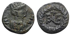 Ostrogoths, Theoderic (493-526). Æ 10 Nummi ... 