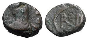 Ostrogoths, Athalaric (526-534). Æ Nummus ... 