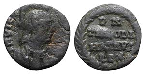 Ostrogoths, Theodahad (534-536). Æ 10 Nummi ... 