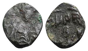 Ostrogoths, Baduila (541-552). Æ (8mm, ... 