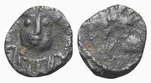 Ostrogoths, Baduila (541-552). Æ (7mm, ... 