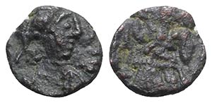 Vandals, Thrasamund (496-523). Æ Nummus ... 