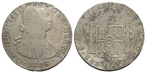 Bolivia, Carlos III (1759-1788). AR 8 Reales ... 