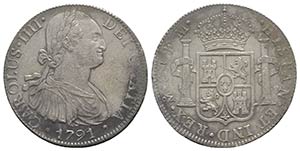 Mexico, Carlos IV (1788-1808). AR 8 Reales ... 