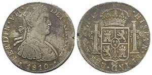 Mexico, Ferdinando VII (1808-1833). AR 8 ... 