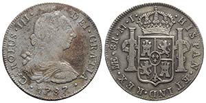 Perù, Carlos III (1759-1788). AR 8 Reales ... 