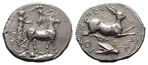 Sicily, Messana, 445-439 BC. Fake ... 