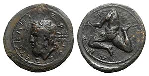 Sicily, Syracuse, c. 339/8-334 BC. Fake Æ ... 