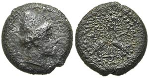 Sicily, Mytistratos, c. 340-330 BC. Æ Hexas ... 