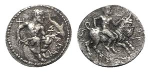 Sicily, Panormos as Ziz, c.412/410-400 BC. ... 