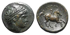 Kings of Macedon, Philip II (359-336). Æ ... 