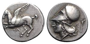 Akarnania, Leukas, c. 435-380 BC. AR Stater ... 