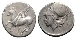 Akarnania, Leukas, c. 320-280 BC. AR Stater ... 