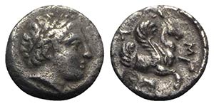 Mysia, Lampsakos, c. 4th century BC. AR ... 