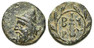 Troas, Birytis, c. 350-300 BC. Æ (11mm, ... 