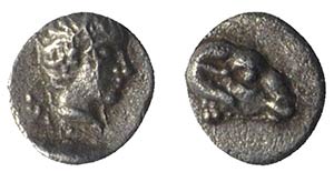 Troas, Kebren, c. 4th century BC. AR ... 
