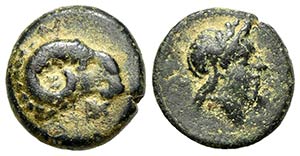 Troas, Kebren, c. 4th century BC. Æ (9mm, ... 