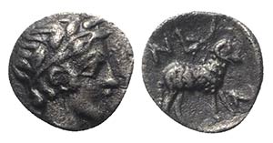 Troas, Neandria, 4th century BC. AR Obol ... 