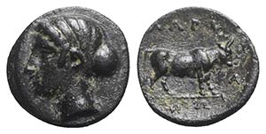 Aeolis, Larissa Phrikonis, c. 400-300 BC. Æ ... 