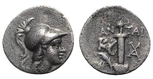 Caria, Kaunos, c. 166-150 BC. AR Hemidrachm ... 