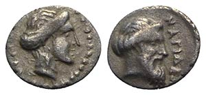 Cilicia, Nagidos, c. 400-380 BC. AR Obol ... 