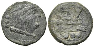 Anonymous, Luceria(?), c. 206-195 BC, 208 ... 