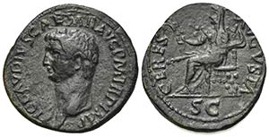 Claudius (41-54). Æ Dupondius (30mm, 9.69g, ... 