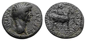 Claudius (41-54). Phrygia, Hierapolis. Æ ... 