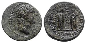 Nero (54-68). Phrygia, Laodicea ad Lycum in ... 