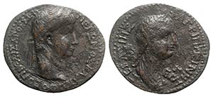 Nero, with Agrippina Junior (54-68). ... 