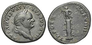 Vespasian (69-79). AR Denarius (18.5mm, ... 
