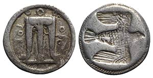 Bruttium, Kroton, c. 500-480 BC. AR Stater ... 