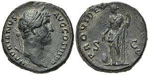 Hadrian (117-138). Æ Sestertius (30.5mm, ... 