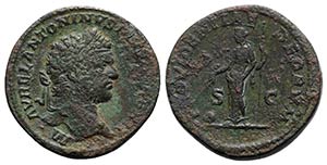 Caracalla (198-217). Æ Sestertius (31.5mm, ... 