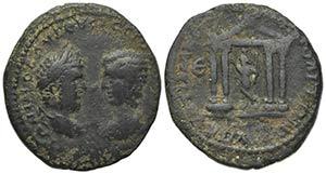 Caracalla with Julia Domna (198-217). Moesia ... 