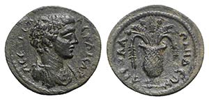 Geta (Caesar, 198-209). Lydia, Apollonis. Æ ... 