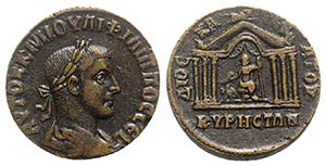 Philip I (244-249). Cyrrhestica, Cyrrhus. Æ ... 