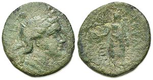 Sicily, Akragas, after 210 BC. Æ (20mm, ... 