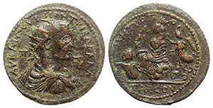 Trebonianus Gallus (251-253). Cilicia, ... 