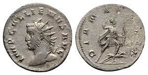 Gallienus (253-268). Antoninianus (22mm, ... 