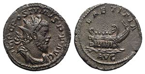 Postumus (260-269). AR Antoninianus (23mm, ... 