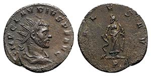 Claudius II (268-270). Radiate (20mm, 3.17g, ... 