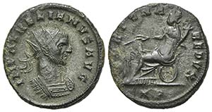 Aurelian (270-275). Radiate (22mm, 4.11g, ... 
