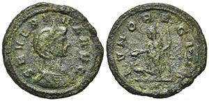 Severina (Augusta, 270-275). Æ As (27mm, ... 