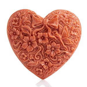Hearth-shaped Momo or Cerasuolo coral  ... 