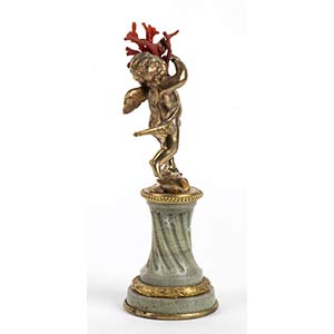 Gilded bronze sculpture depicting ... 