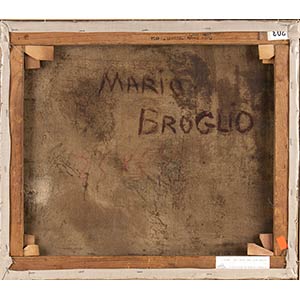 MARIO BROGLIO Piacenza, 1891 - San ... 
