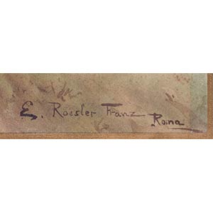 ETTORE ROESLER FRANZ  Roma, 1845 - ... 