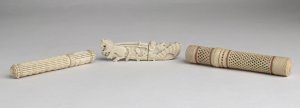 carved elephant ivory (Loxodonta ... 
